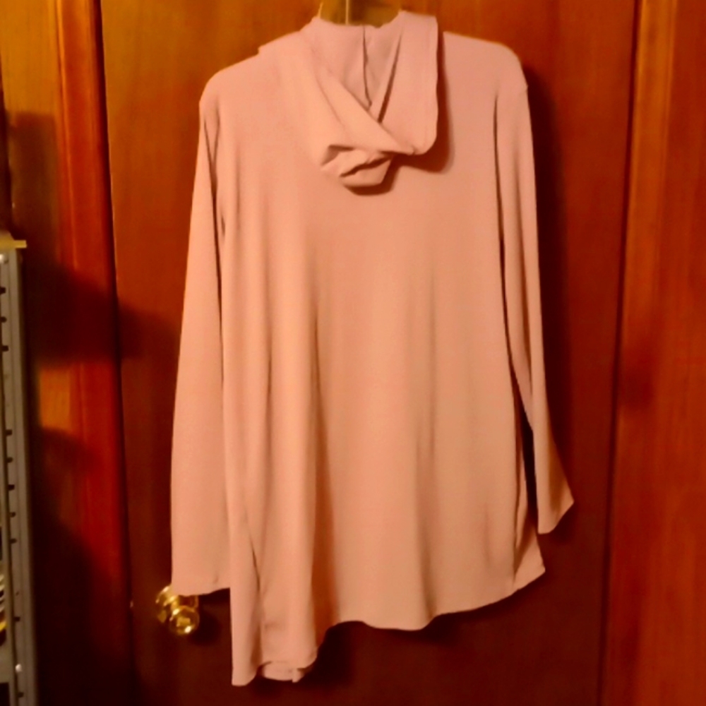 Pixies 1x Mauve Open Front Long Sleeve With Hoodi… - image 3